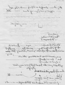 O'Keeffe letter to Stieglitz 11/12/16 from Yale University
